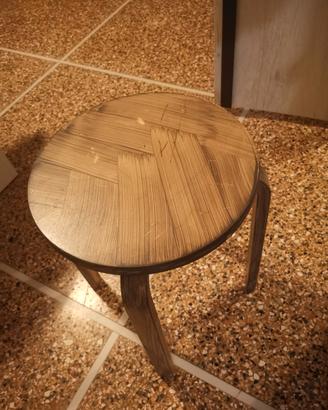 sgabello stile ikea ibuyke legno