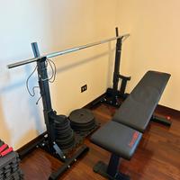 Kit home gym palestra