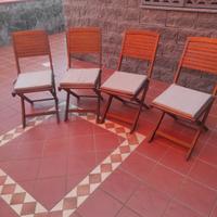 sedie in legno pieghevoli 