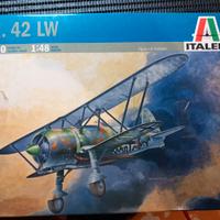 1/48 Italeri macchi cr.42 + Taurodecals Regia aer