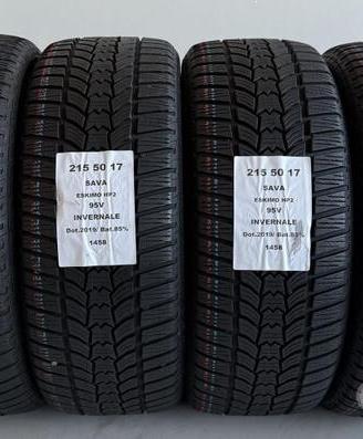 4 gomme 215 50 17 sava a1458