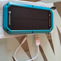 Ferrino power bank a energia solare