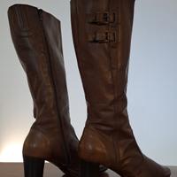 Stivali cuoio donna Nero Giardini 38 marrone