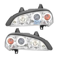 FARI PER OPEL TIGRA 95-03 ANGEL EYES CCFL FONDO CR