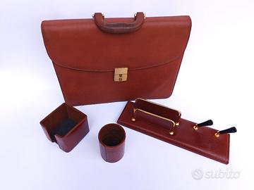 Set Ufficio Vintage MUNARI Pelletterie