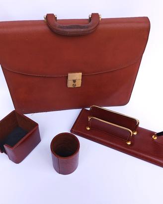 Set Ufficio Vintage MUNARI Pelletterie