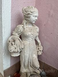 Statua da giardino  in graniglia/pietra ricomposta