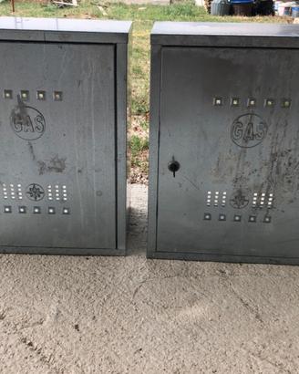 Cassetta per contatore gas zincata (50x40x25)