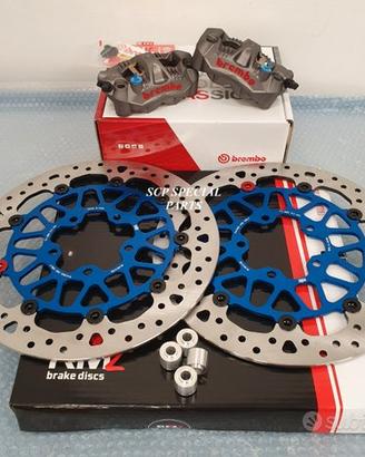 KAWASAKI KIT PINZE BREMBO UPGRADE DISCHI 330 mm