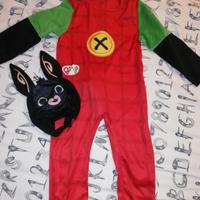 Costume Carnevale Bing TG 3/4 anni