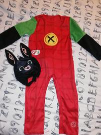 Costume Carnevale Bing TG 3/4 anni