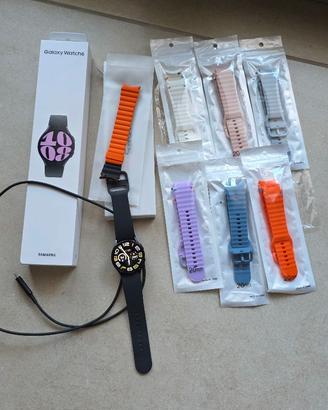 Samsung Galaxy Watch 6 40mm + 7 cinturini