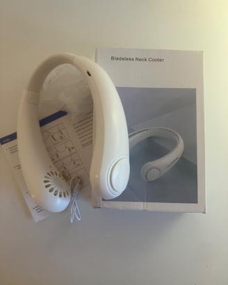Ventilatore da Collo Portatile Colore Bianco