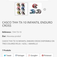 casco bambino motocross 