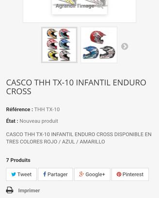 casco bambino motocross 
