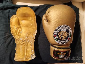 guanto da boxe in vetro 