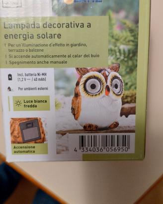 Lampada decorativa solare