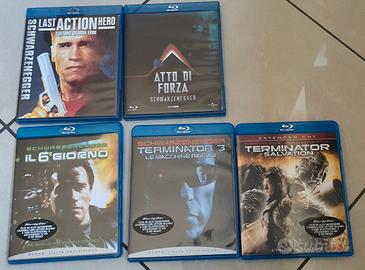 blu ray disc Swarzenegger e Terminator salvation