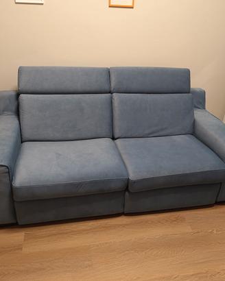 Divano 3 posti con relax Poltronesofà 