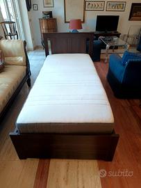 letto singolo e materasso ikea