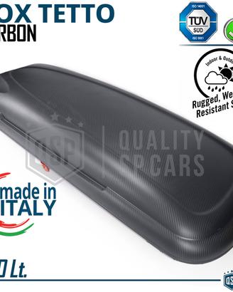 Baule Box da 480Lt con BARRE per KIA Optima