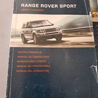 Manuale Uso e Manutenzione Range Rover Sport