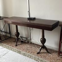 Tavolo apribile, legno massello