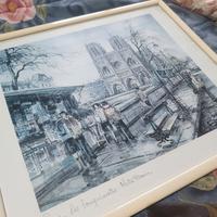 Coppia di Quadri Parigi-Appennino Emiliano