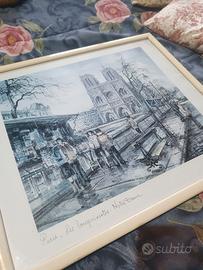 Coppia di Quadri Parigi-Appennino Emiliano