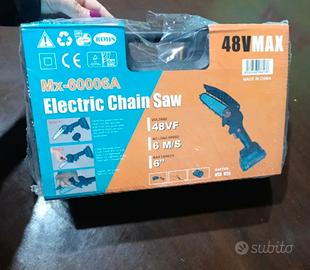 Motosega elettrica