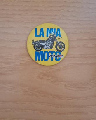 spilla vintage Jovanotti "La mia moto" 1989 -  Ori