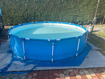 Piscina bestway steel pro