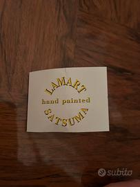 Vaso con coperchio in ceramica SATSUMA Lamart