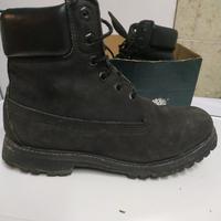 STIVALE Timberland Nero-indossato 1 volta. N. 39