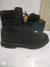 STIVALE Timberland Nero-indossato 1 volta. N. 39
