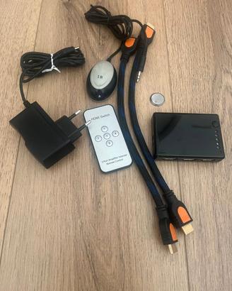 Switch Hdmi- CSL - 5 in 1 out
