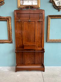 Attaccapanni Liberty in noce da parete