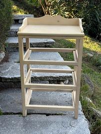 tavolino multilivello in legno