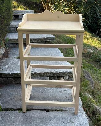 tavolino multilivello in legno