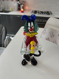 Scultura in vetro di murano