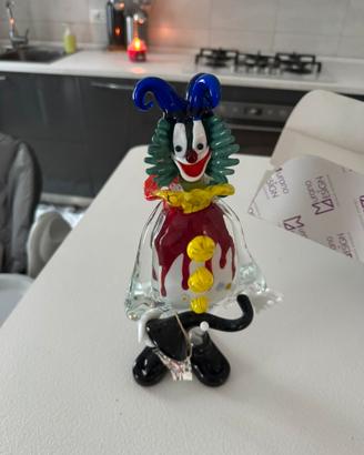 Scultura in vetro di murano