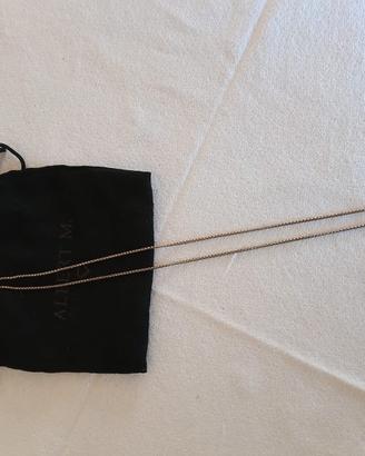Collana uomo/donna Albert M. in argento 925