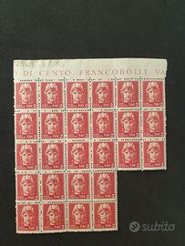 francobolli edizione Novara 2 lire 1945/46