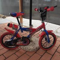 Bicicletta bambino Spiderman 