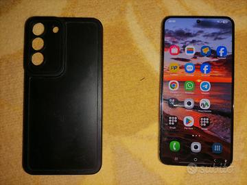 Samsung S22 128 GB + Vetro protettivo e Cover