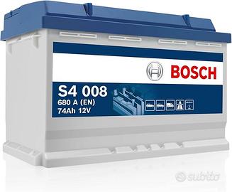 Bosch S4 008 Batteria per Auto 74 A/h - 680 A - 12