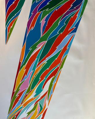 Piero Dorazio - "Composizione" 1983