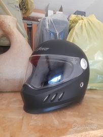 casco integrale custom cafe race 