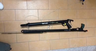 Scambiofucile da pesca Asso 65, subea 75 +2 canne