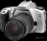 macchina fotografica + obbiettivo 